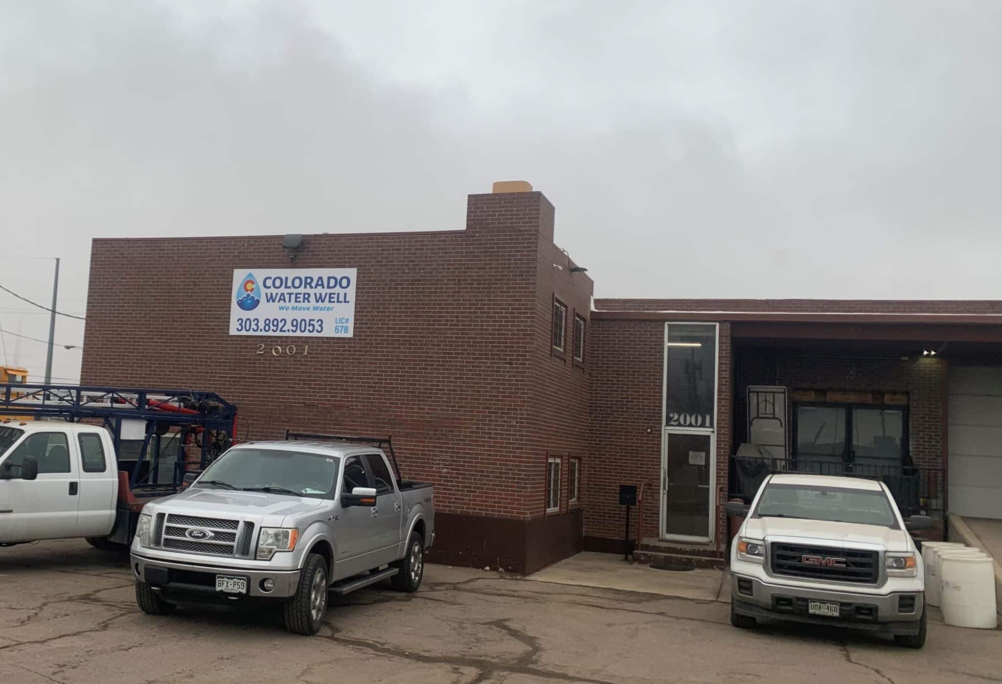 Colorado Water Well office front