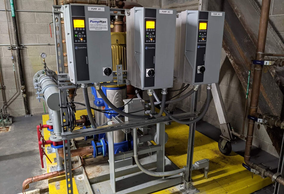 PumpMan commercial sanitary vent pump system