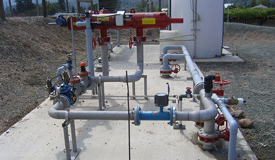 fire sprinkler system's control valve assembly