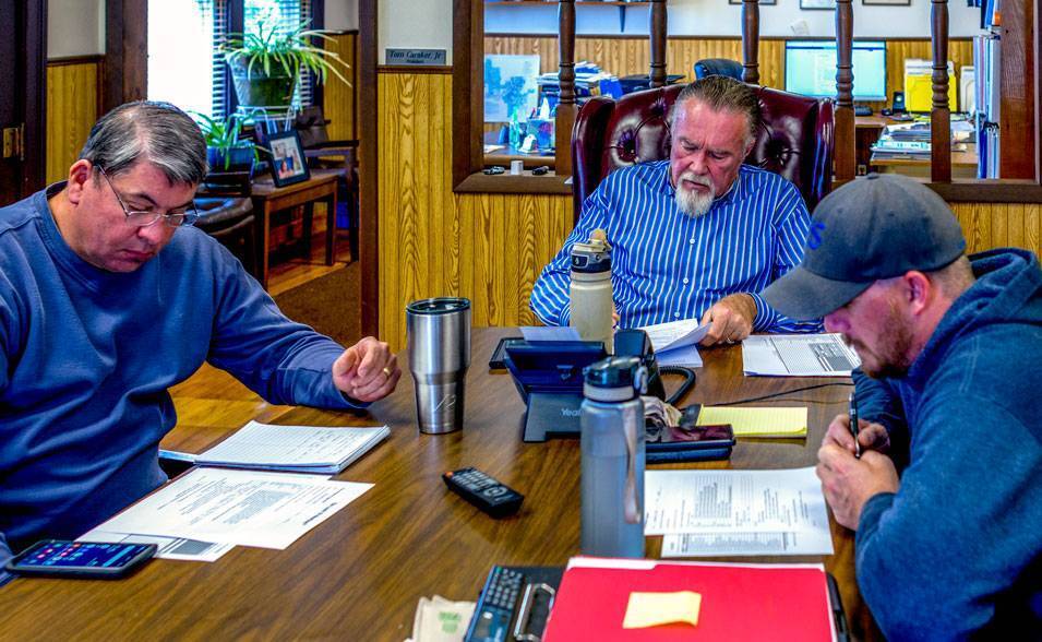 PumpMan sales team staff meeting