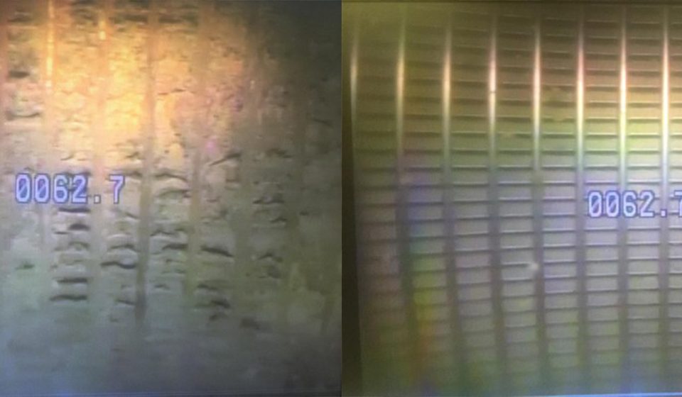 comparison of a well before and after improvement or rehabilitation